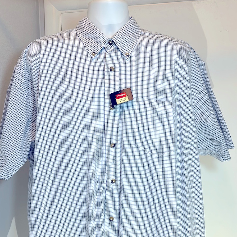NWT Wrangler Short Sleeve Shirt XXL - Picture 4 of 9